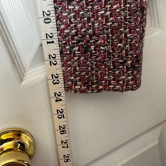 Alfani Women's Tweed Jacket - Black and Pink - Picture 3 of 3